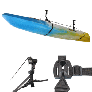 Akuna QuickFit 45kg Ceiling Hoist for kayak, SUP, canoe, and surfboard on white background in Australia